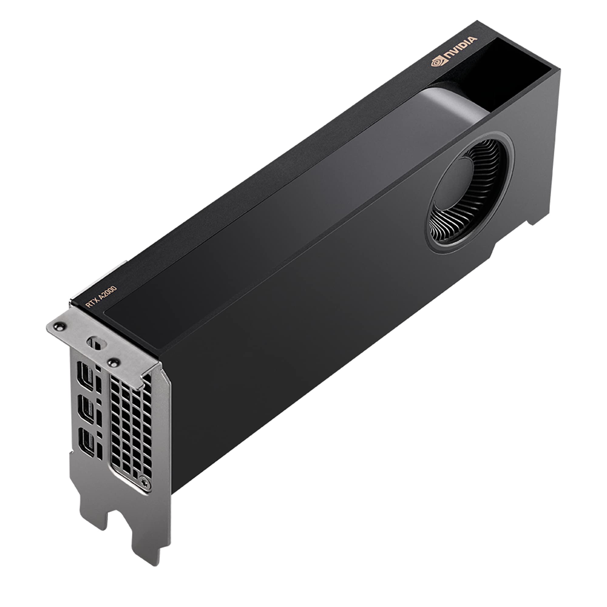 PNY Quadro RTX A2000 Professional Graphic Card 6GB GDDR6, PCI Express 4.0 x16, Dual Slot, 4x MiniDisplayPort, 8K Support, Ultra-quiet active fan (Renewed)