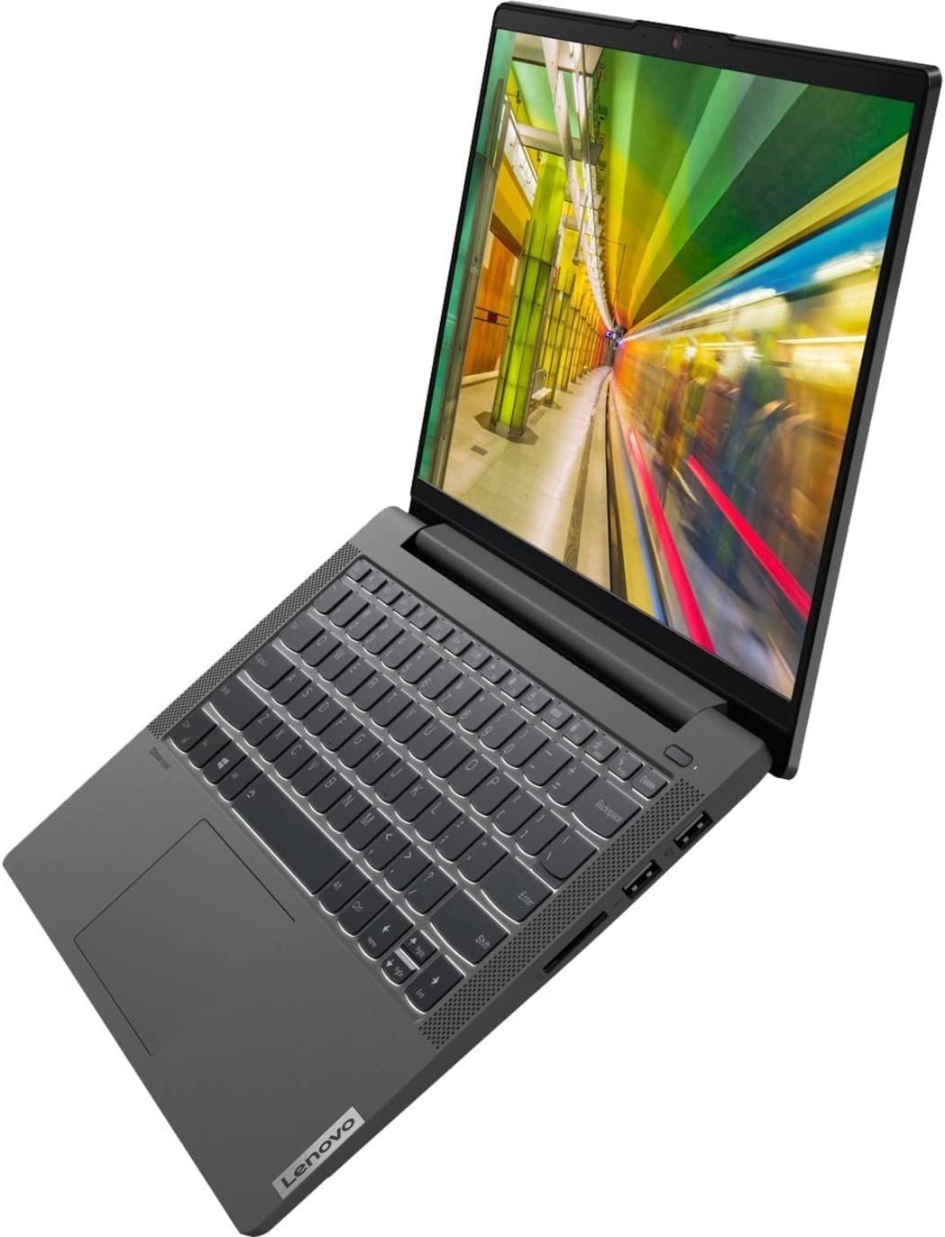 Lenovo IdeaPad 5 14ITL05 14" Laptop – i5-1135G7 (4 Cores, 4.7GHz), 8GB RAM, 1TB SSD, Iris Xe Graphics, Fingerprint & SD Card Reader, WIFI 6 & BT 5, Free Windows 11 Pro Upgrade, Backlit Keys (Renewed)