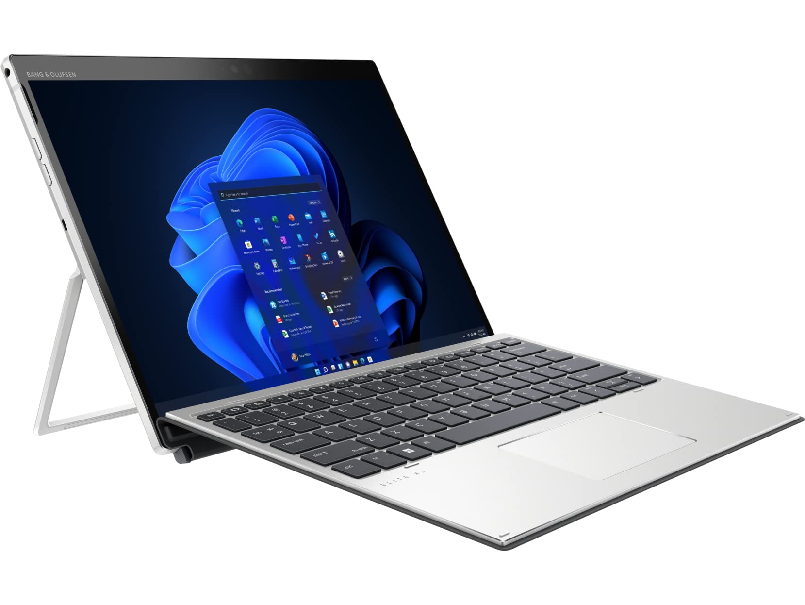 HP Elite X2 G8, 13" WUXGA+ Touchscreen Tablet PC - i5-1135G7 (4.2GHz), 16GB DDR4, 512GB NVMe, Iris Xe Graphics, WIFI 6 & BT 5, Wolf Security, Windows 11 Pro – Detachable UK Keyboard (Renewed)