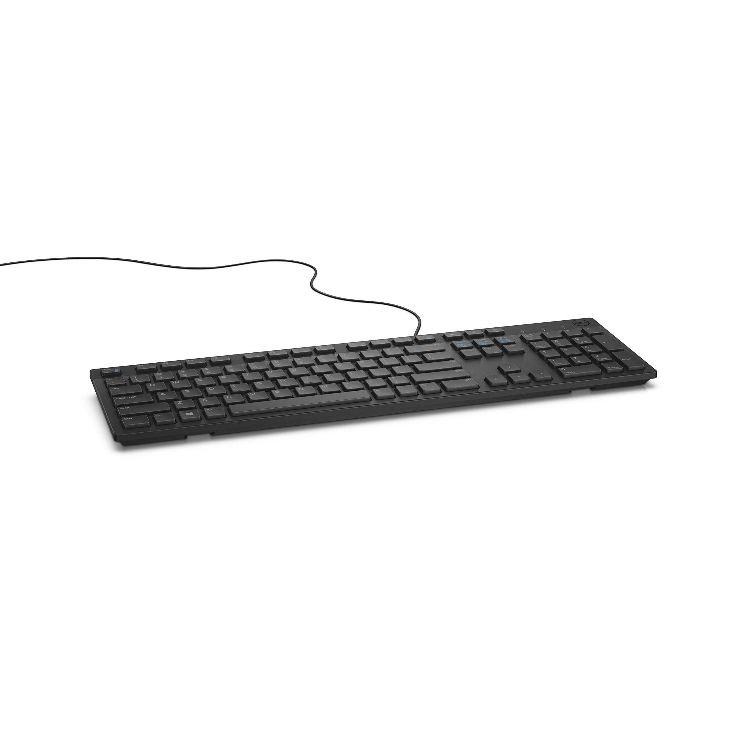 Dell 091A682 KB216 USB QWERTY English( UK Layout ) Black Keyboard - Keyboards (Standard, Wired, USB, QWERTY, Black)
