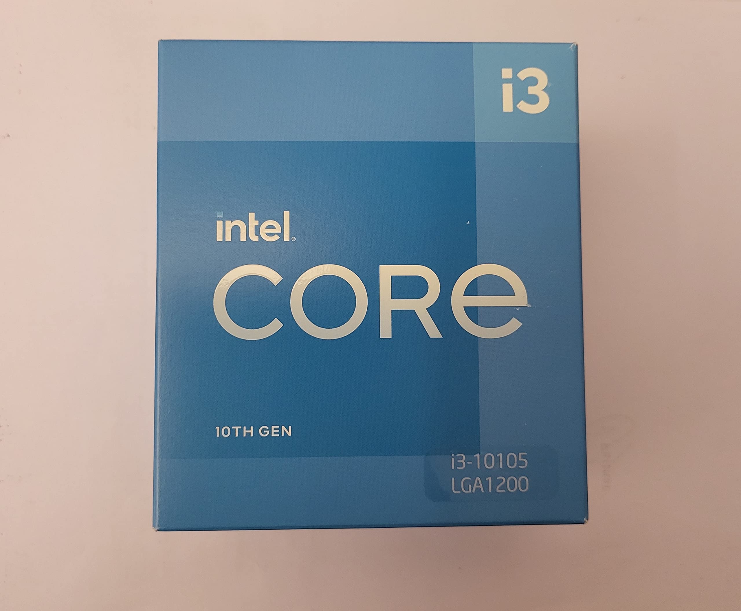 Intel CORE I3-10105 3.70GHZ SKTLGA1200 6.00MB CACHE BOXED