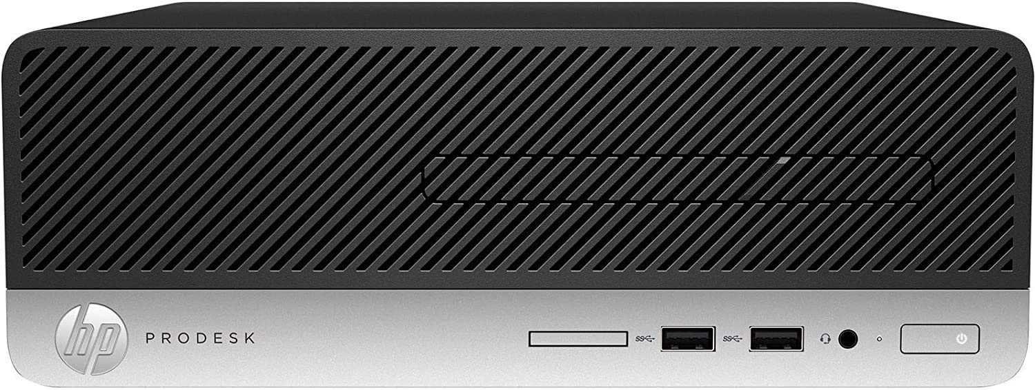 HP ProDesk 400 G4 Small Form Factor (SFF) Desktop - Core i5 7500 3.8GHz 4-Core Processor, 16GB DDR4, 512GB SSD, DVD RW, LAN, Windows 10 Pro (Renewed)