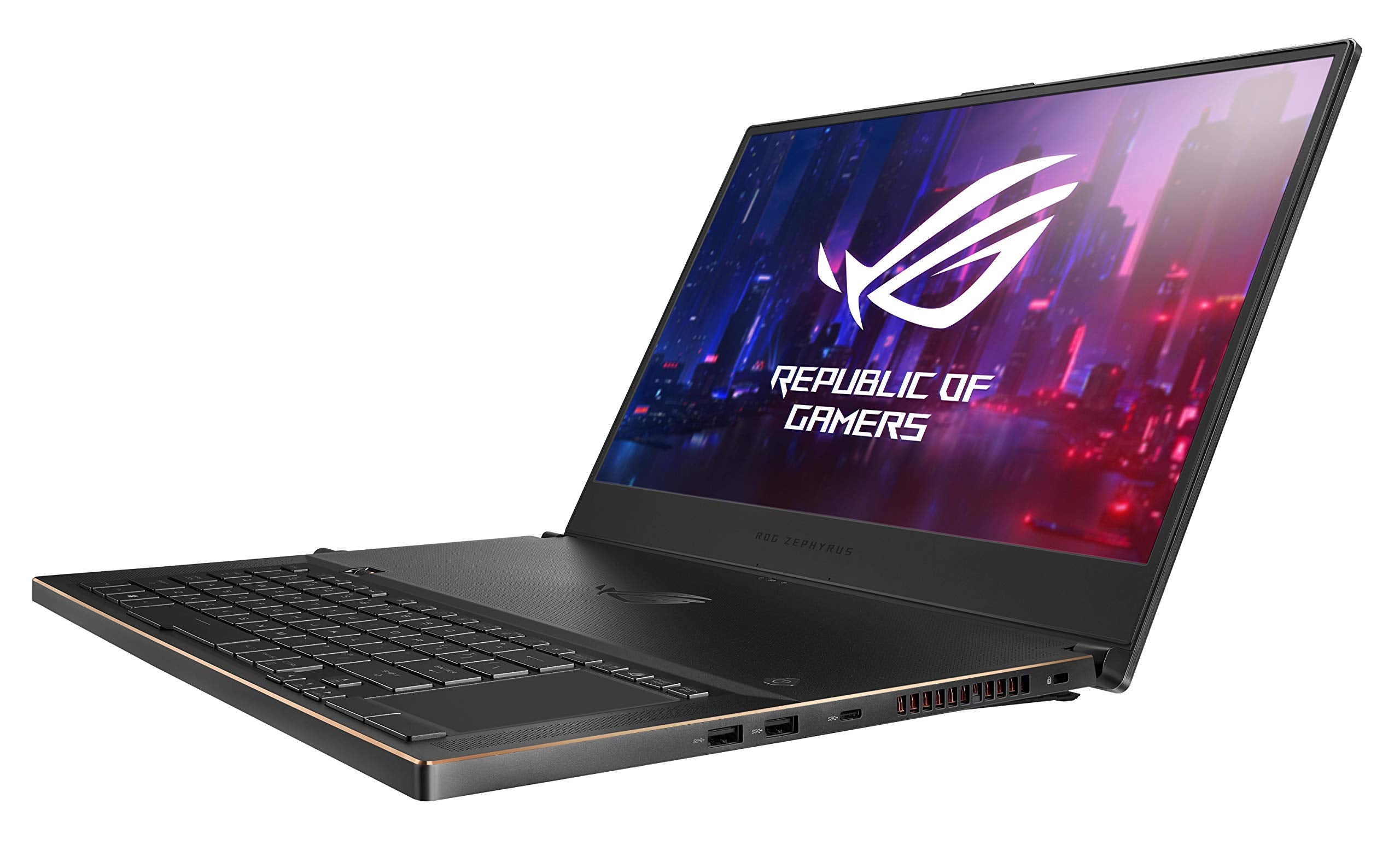 ASUS ROG Zephyrus S 17.3" 300Hz FHD Gaming Laptop - i7-10875H (8 Cores), NVIDIA RTX 2080 Super MQ, 2TB PCIe Gen 4.0 x4 NVMe, 32GB DDR4, WIFI 6 & BT 5, RGB Backlit Keyboard, Windows 11 Pro (Renewed)