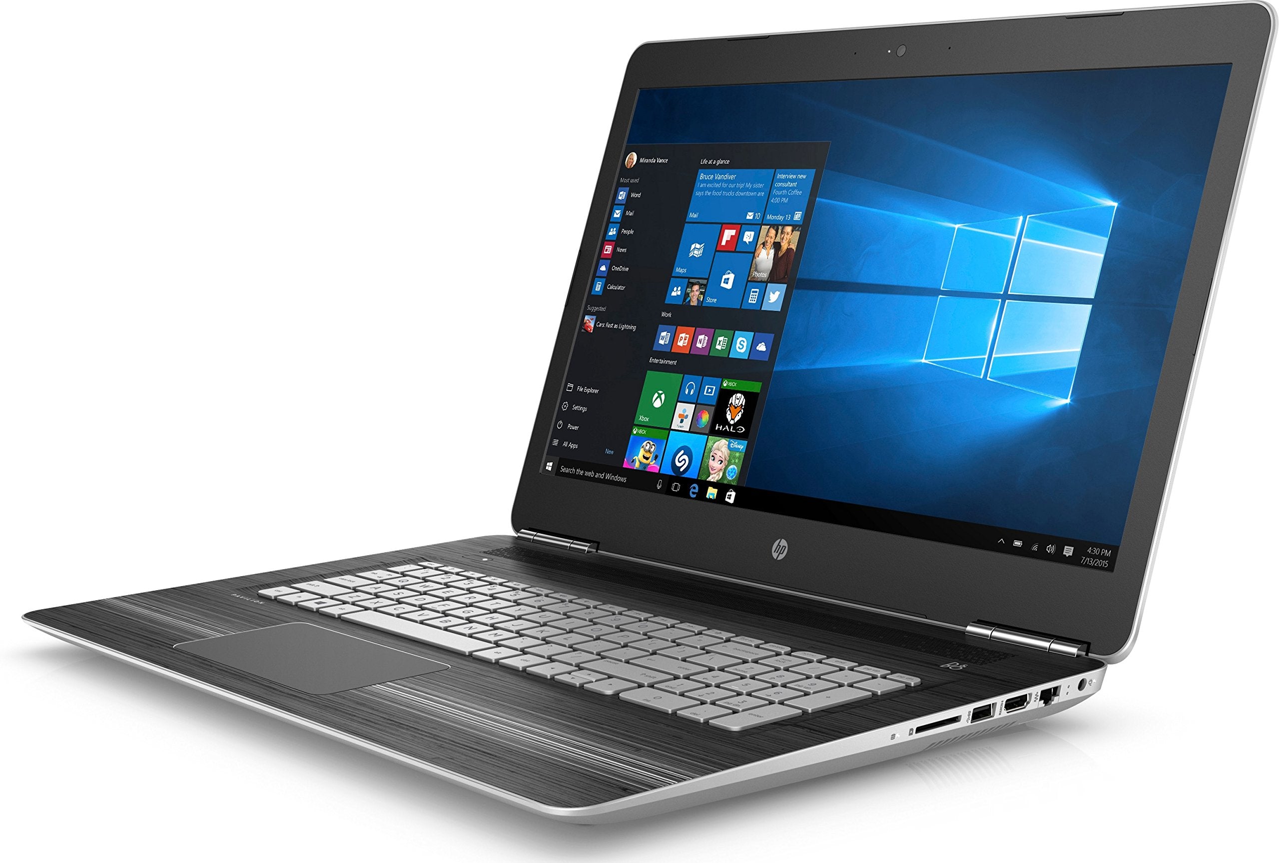 HP Pavilion 15-cw1007n 15.6" FHD Laptop, Ryzen 5 3500U (4 Cores, 3.7GHz), 16GB DDR4, 512GB SSD, AMD Radeon Vega 8 Graphics, Free upgrade to Windows 11 pro – UK Keyboard Layout - 6QC77EA